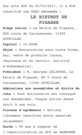 le bistrot de pigasse